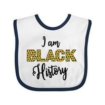 Inktastic I Am Black History Boys or Girls Baby Bib
