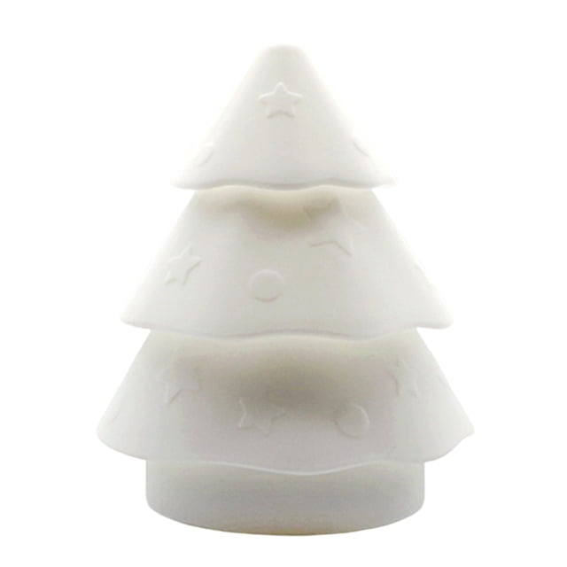 Christmas Tree Lights Silic1 Tap Tree Desktop Night Light Color White Christmas Tree
