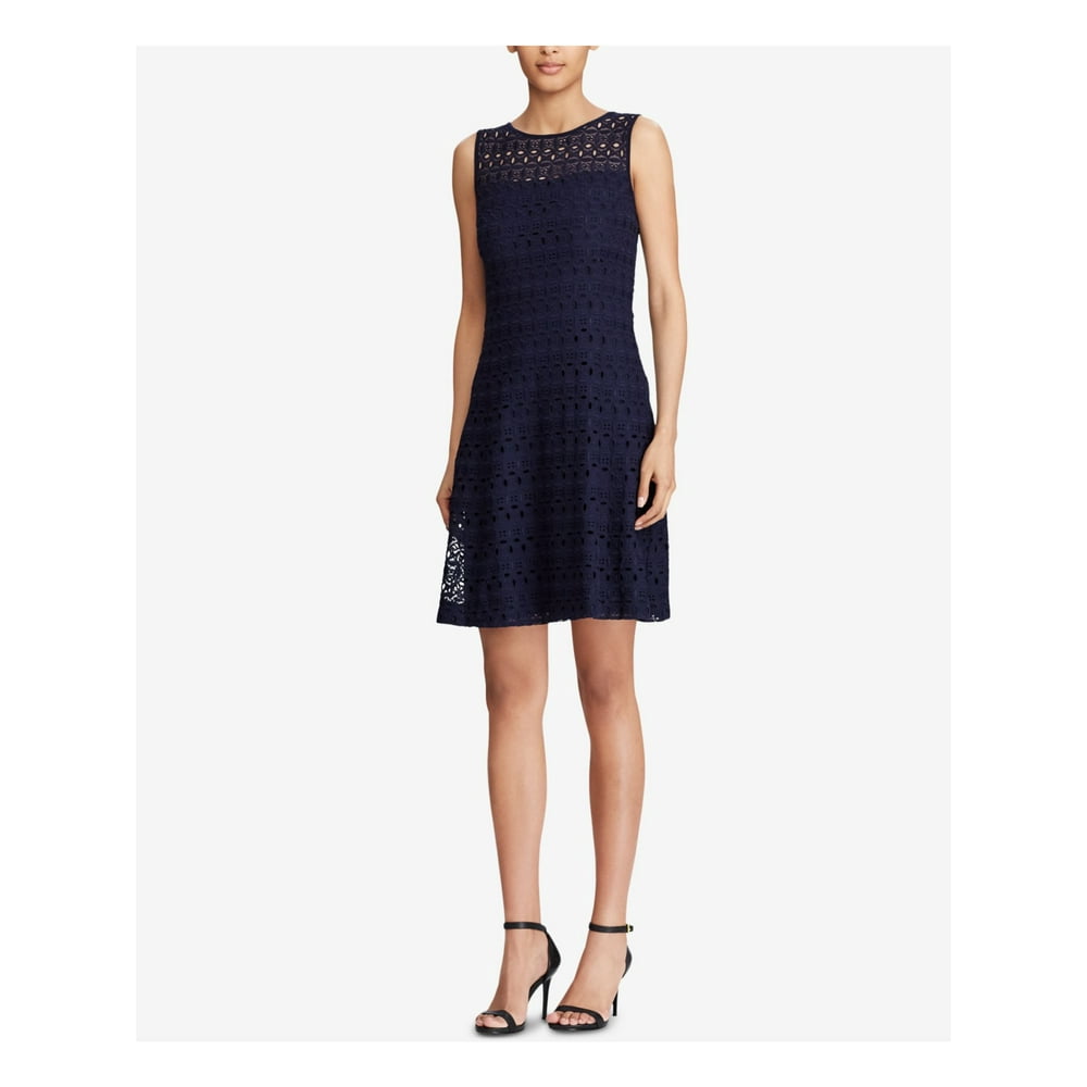 ralph lauren navy evening gown