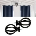 thumbnail image 3 of 2 Uds Remates de Barra de Jaula/hardware Decorativo de 5/8 Pulgadas de Diámetro Remates de Barra de Cortinas Vintage/para Baño Sala de Esta Yotijar Terminaciones de barra de cortina, 3 of 8