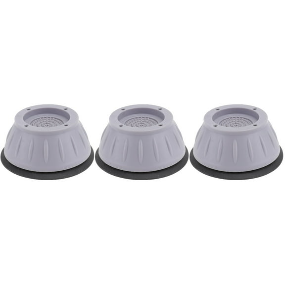 Worgeous 3 pcs Household Anti-skid Pad Furniture Foot Pad Table Chair Pad Cushion (Gray)