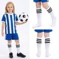 thumbnail image 5 of Hengguang ﻿6 Pairs Kids Soccer Socks, Kids Breathable Baseball Socks for Boys & Girls, Youth Sports Socks for Running, Training, Rugby, Hockey, 5 of 7