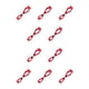 thumbnail image 1 of Riwesomey Glove Grabber Clip Clips antipérdida multipropósito Guantes antideslizantes de plástico Keeper Labor Workers Bomberos Gardens Red Rojo 10piezas, 1 of 6