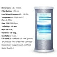thumbnail image 4 of Geekpure 10 Inch Whole House Carbon Block Water Filter -4.5"x 10"-5 Micron, 4 of 6