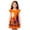 W1-Orange, variant on Uobin Girls Fall Winter Dress Halloween Thanksgiving Girl Dress Milk Silk Pumpkin Ghost Spider Cartoon Printed Dress Knee Length 3-10 Years