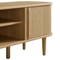 thumbnail image 4 of Modway Contour Rubberwood and MDF Wood TV Stand for TVs up to 60" in Oak, 4 of 11