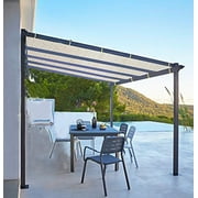 WELLCO INDUSTRIES Shatex Shade Panel Block 90% of UV Rays with Ready-tie up Ribbon for Pergola/Greenhouses/Carport/Porch 10x20ft Tan