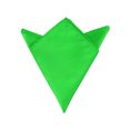 thumbnail image 1 of INSPIRE CHIC Men's Pocket Squares Solid Color Handkerchiefs Green One Size, 1 of 4