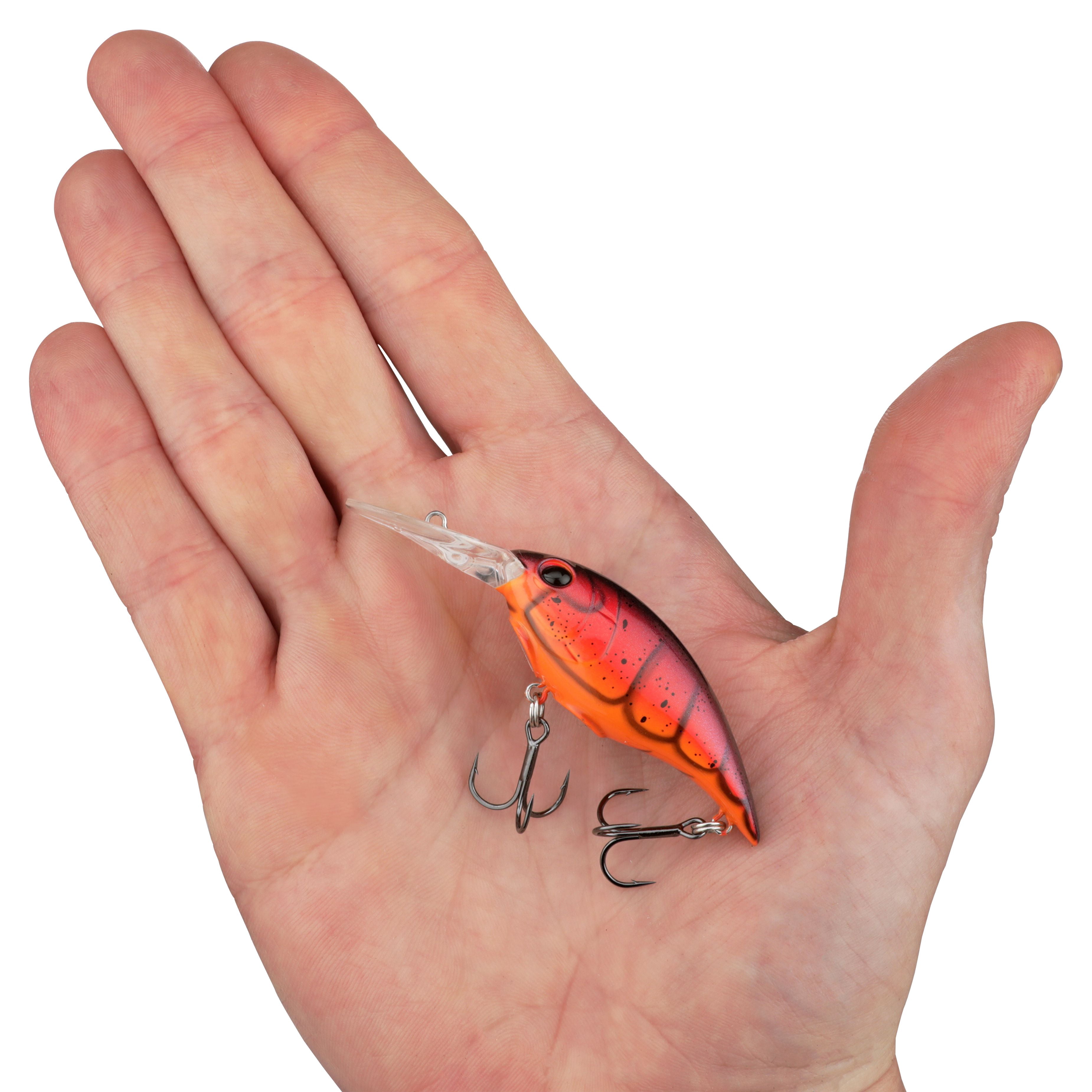 (2 pack) Berkley Money Badger Fishing Lure, Special Red Craw, 1/4 oz