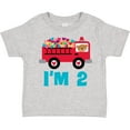 thumbnail image 3 of Inktastic Fire Truck 2nd Birthday Boys or Girls Toddler T-Shirt, 3 of 5
