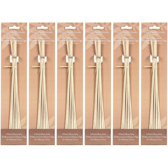 Hosley Set of 12, 9 Inch Long Rattan Diffuser Reeds Total 120 Reeds