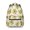 Sunflower and Plank-1, variant on Sunflower and Plank White Pattern Backpack for School, Cute School Bag with Adjustable Shoulder Straps and Padded Back, 15.3"x11"x7.1"