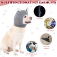thumbnail image 4 of Gorro de punto para perros, orejeras, con protección contra el ruido, 4 of 6