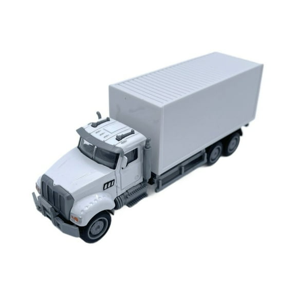 HONMEET Semi Truck Toy Container Trailer 15.5cm Car Carrier Simulation Transport Vehicle Model for Boys Family Fun and Entertainment