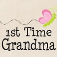 thumbnail image 4 of CafePress - 1St Time Grandma Butterfly Tote Bag - Unisex Canvas Tote Bag, Beige, 1-Piece, 4 of 8
