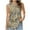 3#Beige, variant on RYDCOT Tank Top for Women Loose Fit Summer Sleeveless Printed Crew Neck Pleated Front Shirts Tunics Tops Beach Vacation Outfits Sales White
