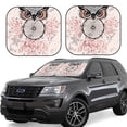 thumbnail image 1 of Fotbe Dreamcatcher With Owl Juego de 2 Piezas de Parasoles para Parabrisas | Bloqueador Solar para Auto | Accesorios Plegables para Protección Solar Interior-Small, 1 of 6