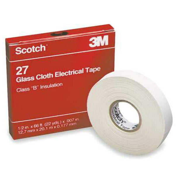 SCOTCH 27 Glass Cloth Rubber Electrical Tape - Walmart.com - Walmart.com