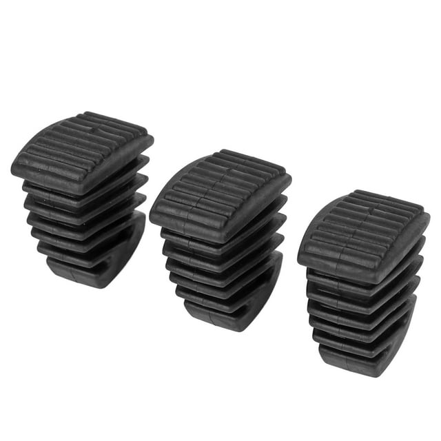 Pies de goma para tambor, 3 piezas Pies de goma para tambor Pies de goma para bombo Piezas de percusión elegantes y modernas Jadeshay A