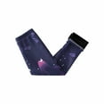 thumbnail image 2 of uublik Leggings Girls Purple Printed Leggings Toddlers Active Stretch Fleece Warm Leggings Little Kids Yoga Pants, Size 2T-11, 2 of 4