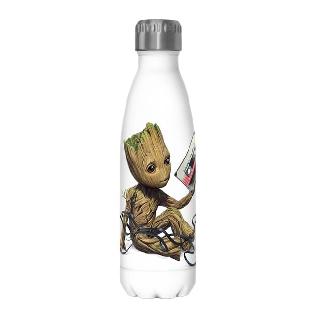 Botella Marvel Groot Tape de acero inoxidable 500 ml