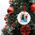 thumbnail image 3 of Xihbxyly Adorno Navideño 2020, Recuerdo Navideño Personalizado, Recuerdos de Cuarentena, Idea de Regalo Única, Decoración Divertida para El Árbol, Bien Empaquetado con Cinta, Tamaño 10 Cm × 10 Cm, 3 of 7