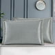 thumbnail image 5 of Funda de almohada de seda hielo tamaño Queen | Funda de almohada de verano lavable y transpirable fresca | Tejido 600D suave y duradero | Gris Gris Oscuro Rosa | 74x48cm | Paquete individual | Para, 5 of 6