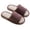 stag126-Purple, variant on BRICH Linen House Slippers Cloth Indoor Outdoor Bedroom Shoes Non- Slippers Open Toe Lightweight Women and Men Comfort Slides Yellow 8