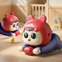 Baby Crawling Trainer Toy - Interactive Musical Crawler with Lights for Infant Development 6-12 Months