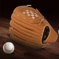 thumbnail image 6 of HOMEIORA Baseball + Softball Glove - Youth Mitt - 9.5" Right Hand Throw, Brown (1 Pack), 6 of 8