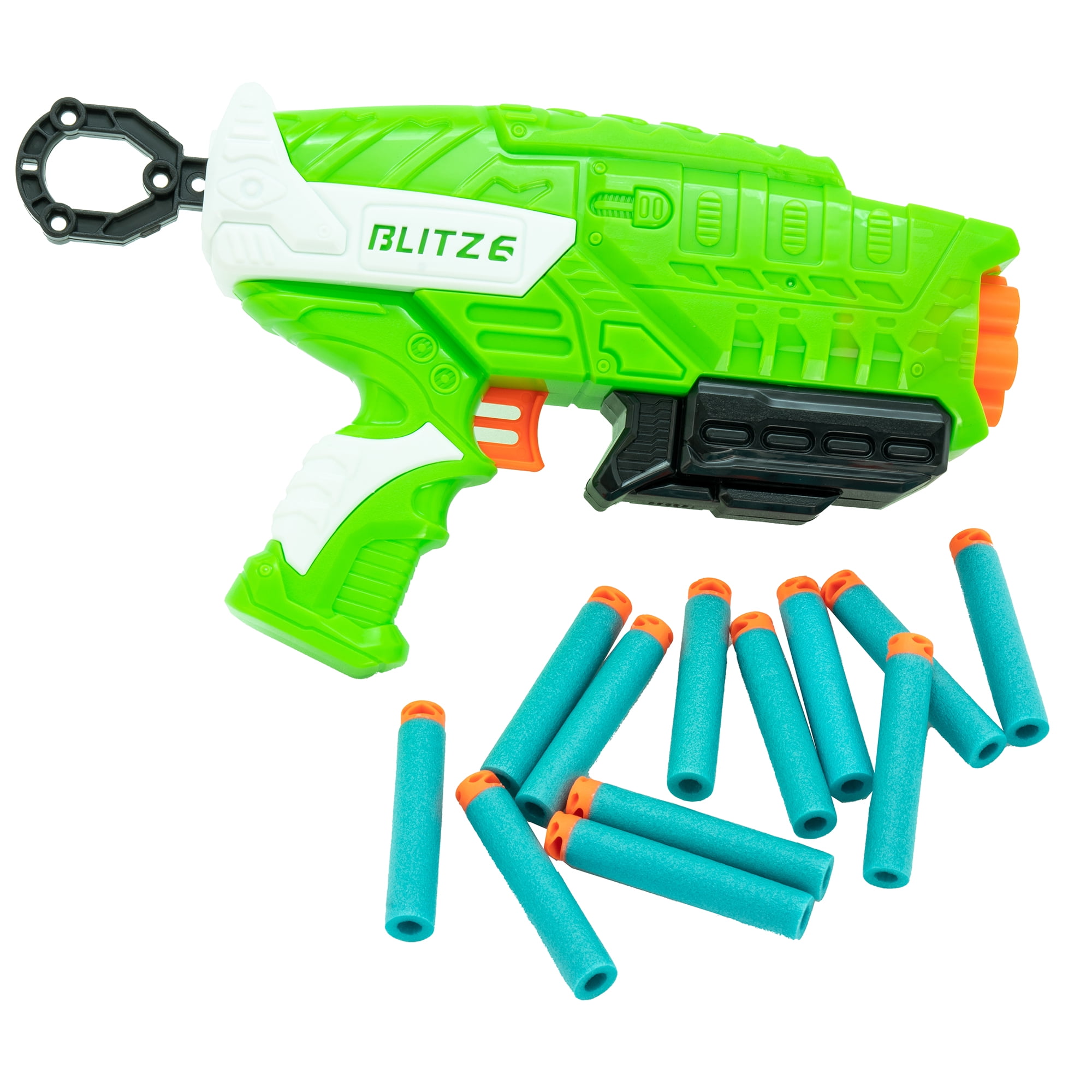 Blitz 6 Dart Blaster W/ 12 Accu-Blast Darts, Ages 6+ - Walmart.com