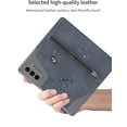 thumbnail image 3 of case for Samsung Z Fold 5 Case with S Pen Holder - Premium Leather Wallet Case, Built-in Screen Protector, Detachable Pen Slot - Compatible with Samsung Galaxy Z Fold 5, Cloud Green, 3 of 8