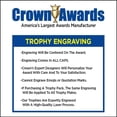 thumbnail image 3 of Ping Pong Trophy | COLORED Paddles Table Tennis Award, 3 of 4