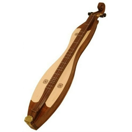 Cutaway Mountain Dulcimer, 4 Sting - Knotwork