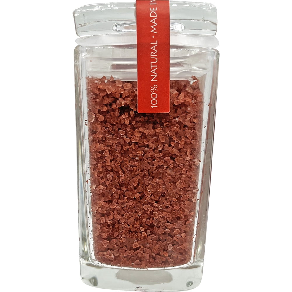 Hawaiian Island Salt Company Pa'akai o ka 'Aina "Salt of the Earth" Salt 4oz Glass Jar