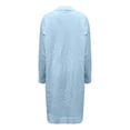 thumbnail image 4 of Long Cardigan Sweaters for Women Long Sleeve Loose Casual Open Front Knit Coatigan with Pockets Fall Winter Sweater Coats, 4 of 5