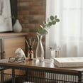 thumbnail image 6 of Small Side Table for Small Spaces - Slim End Table with Magazine Holder - 2 in 1 Design Narrow End Table Living Room - Skinny Bedside Table Nightstand Bedroom Thin Side Table, Rustic Brown, 6 of 9