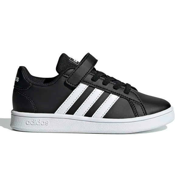 Tenis Adidas Adidas Grand Court Negro Ninos EF0108 Walmart en linea