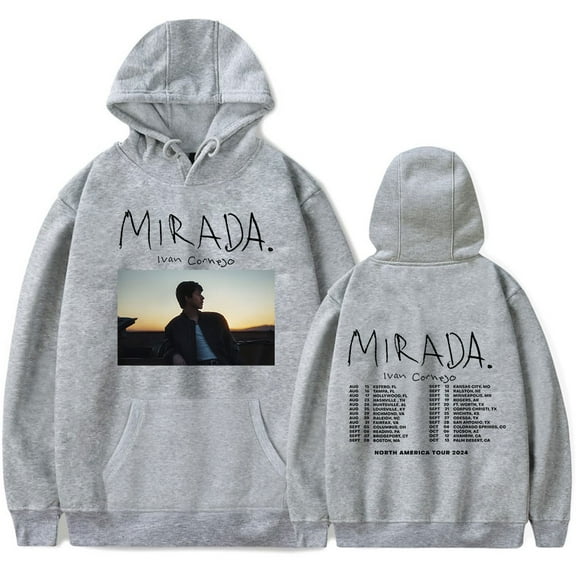 Ivan Cornejo Merch Hoodie Mirada 2024 Tour Sweatshir Men Women Fashion Hip Hop Pullover