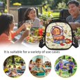 thumbnail image 4 of Yuyamidu Funny Capybara Lunch Bag for Boys Portable Handle Large Thermal Cooler Bag Kids Insulated Lunch Box Multifunctional Suitable for Elementary Middle School High School, 4 of 6