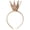 Gold, variant on Crown Headband Glitter Princess Tiara for Women/Girls(7.08×5.9in)