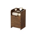 thumbnail image 6 of Zenira Multi-Storage Nightstand with Open Shelf And Drawers, Compact Side Table for Bedroom, Gaming Room, Space-Saving Organizer, 6 of 7