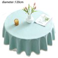 thumbnail image 2 of Nappes en Microfibre Imperméables, Nappes Rondes pour Extérieur et Intérieur, 2 of 5