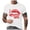 Watermelon Red, variant on Leey-World Tshirt for Men Mens Graphic T-Shirts Short Sleeve Malibu Vibe Palm Tree Print Top Cotton Casual California Tees for Men(White,M)