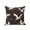 Brown, variant on 1 Pack Outdoor Throw Pillow, White Crane Waterproof Pillow with Insert Included, Vintage Chinese Cloud Art Blue Gold Decorative Accent Cushion Sofa Pillows for Patio Porch, 16 x 16 In