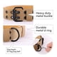 thumbnail image 3 of Collar de mascotas personalizadoCollar de mascotas Entrenamiento al aire libre Correr Collar ajustable Animal Gargantilla para suministros para mascotas grandes grandes, Khaki, XL seitruly PT000562-03, 3 of 7
