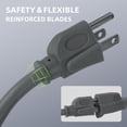 thumbnail image 3 of Cable de extensión para exteriores EP 15 m 16/3 SJTW gris con certificación UL, 3 of 7