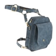 thumbnail image 3 of Cintura Cinturón Bolsa Steampunk Caballero Renacimiento Cuero artificial Gótico Azul Hugo Bolsa de cinturón de anillo de cintura, 3 of 10