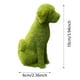 thumbnail image 2 of Estatua De Cachorro Verde Flocado Para Jardín Exterior Escultura Artística Para Decorar El Patio O El Jardín, 2 of 3