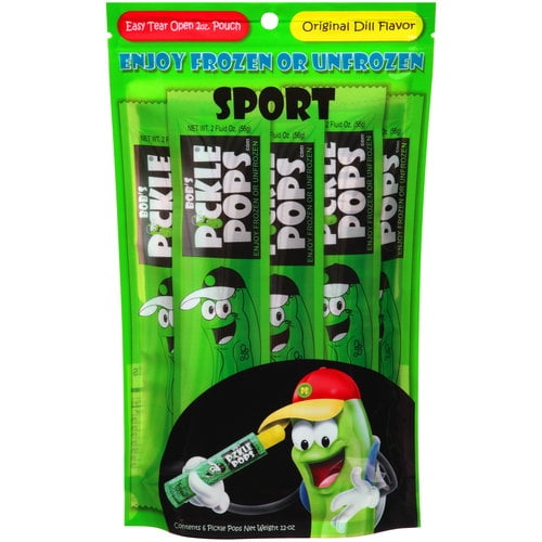 Bob's Pickle Pops, 2 Oz, 6 Count